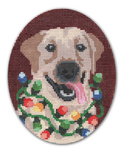 LRE-XO10 Happy Holidays Dog with Lights