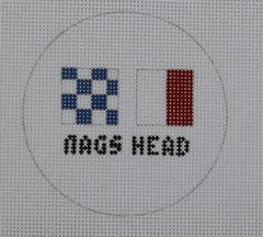 KKNTO33 Nags Head Ornament 3" Round