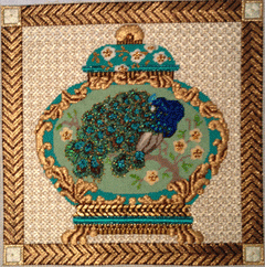 MSD1665 - Peacock Ginger Jar Stitch Guide