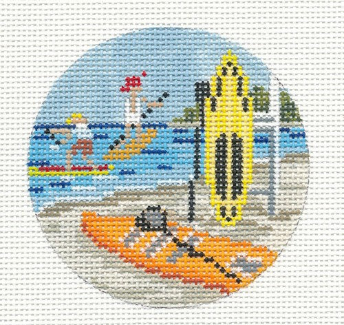 371 Paddleboard Ornament