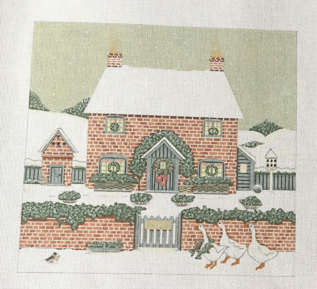 SSHS-04 Winter Brick House