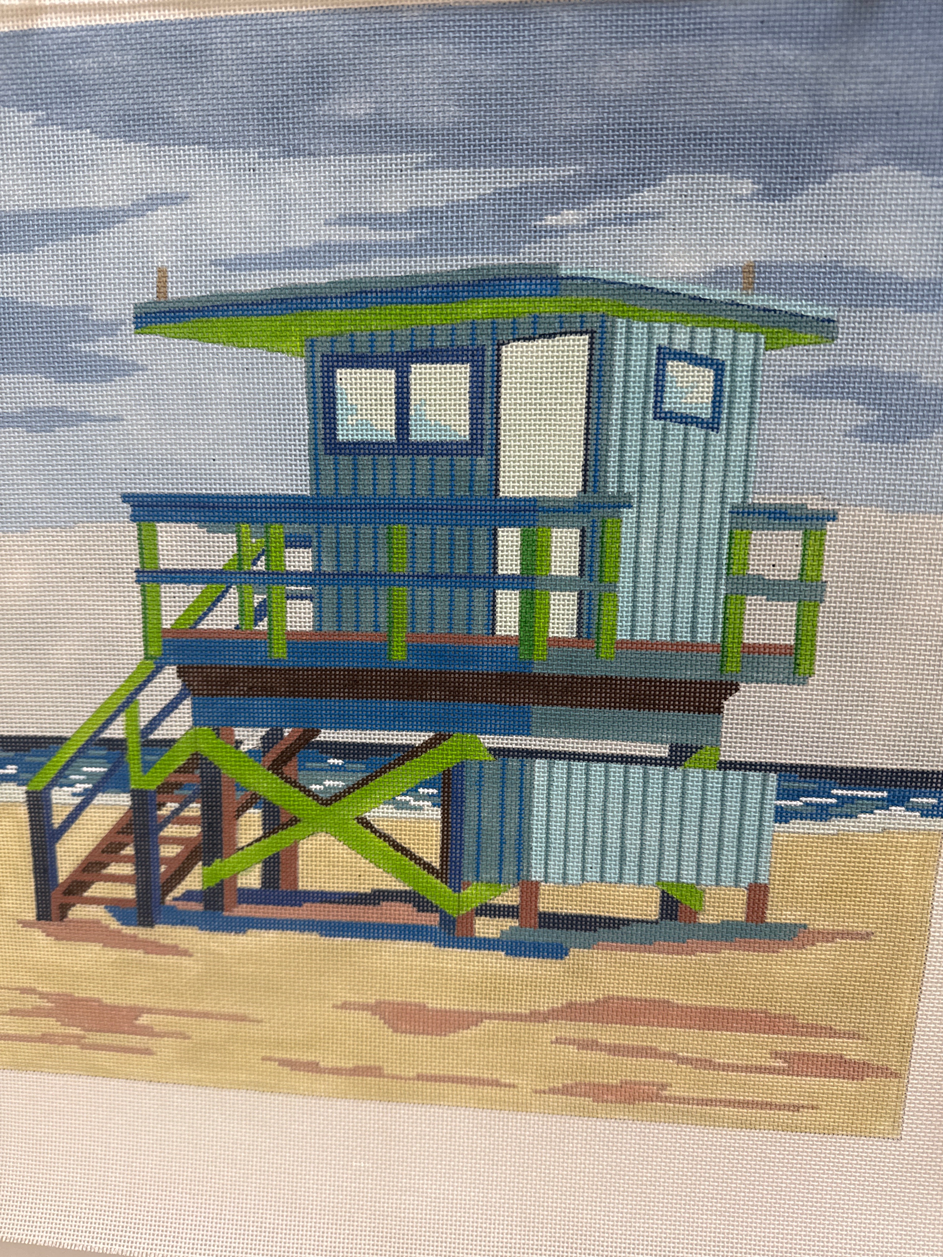 ASIT359XS Blue Lifeguard Stand