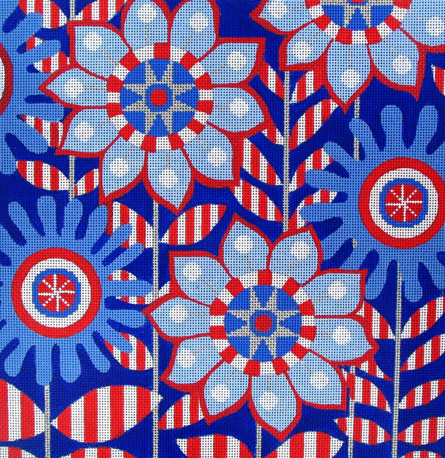 25026-13 Planted Pinwheel’s RWB