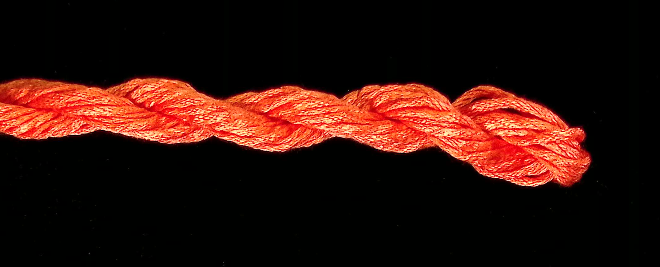 3024 Bright Orange Soie Cristale