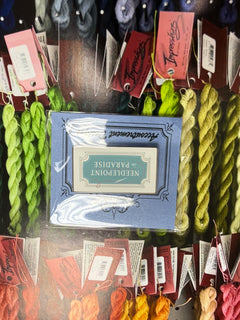 Needleminder Needlepoint in Paradise Logo  Accoutrements