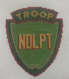 CLV026-NDLPT2 Troop NDLPT Scout Badge