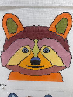 ASIT565 Colorful Racoon