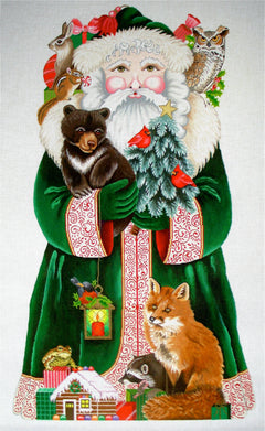 7056-13 Woodland Santa - 30"