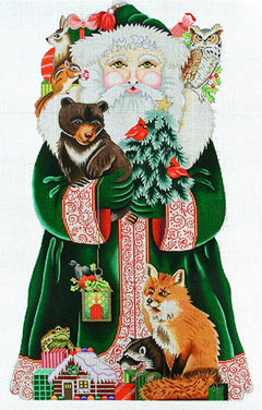 7057 Woodland Santa - 20"