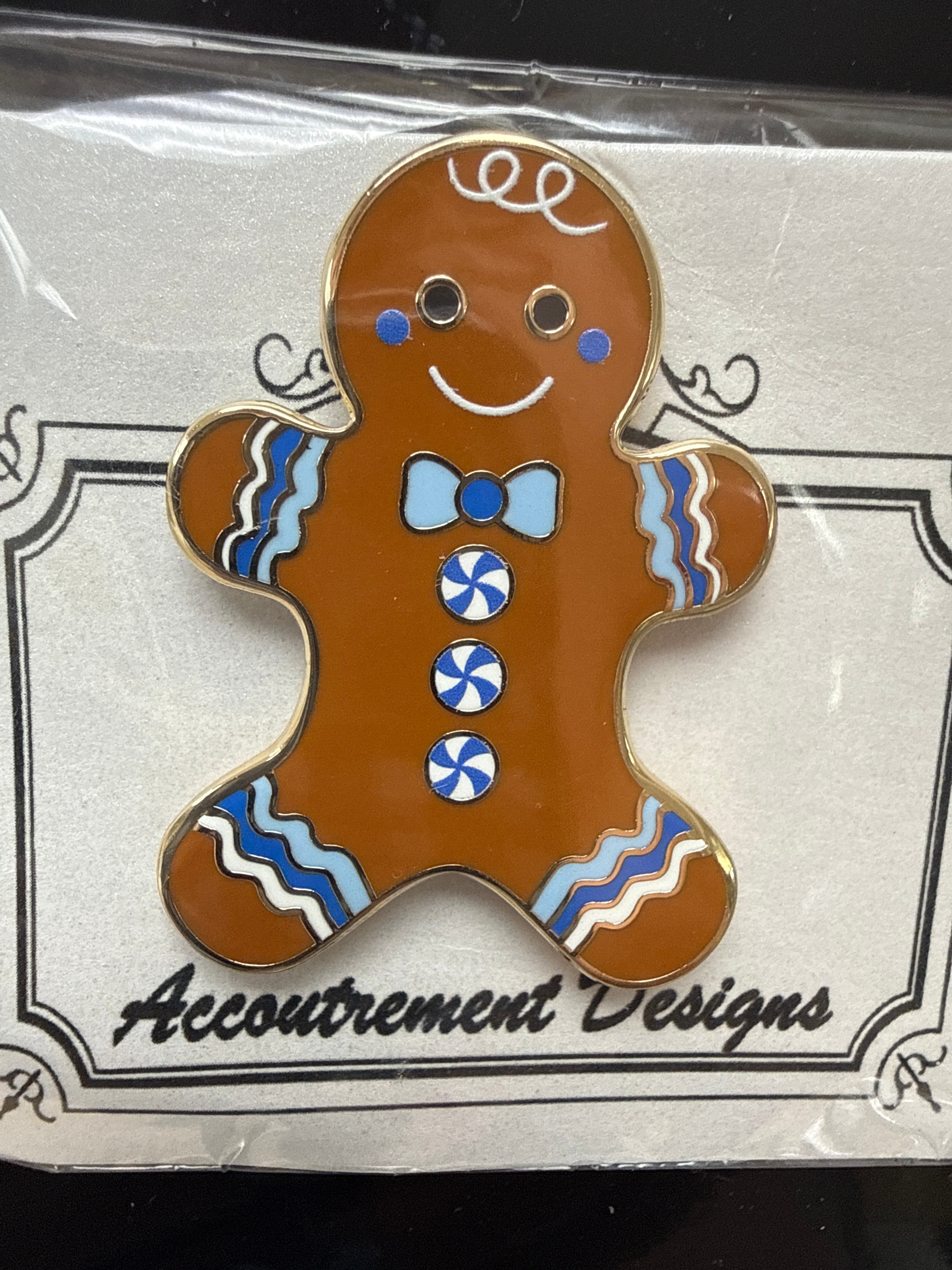 Gingerbread Man needle minder by Accoutrement Designs