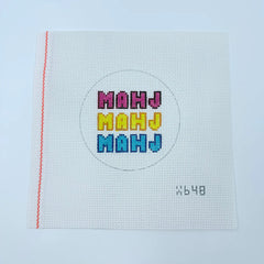 X648 Mahj Tri Color Round