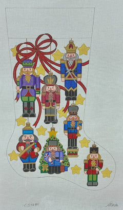 CS7281 Nutcracker Ornaments Stocking