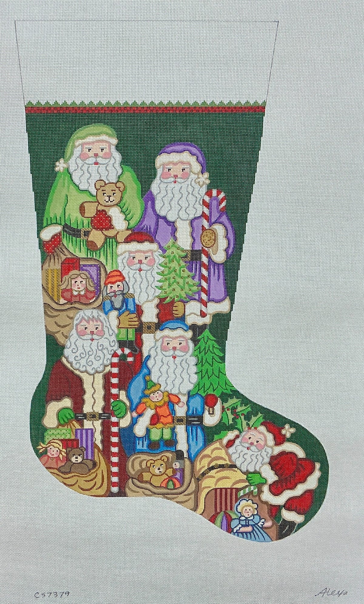 CS7379 Many Santas Stocking