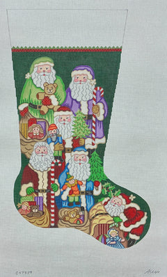 CS7379 Many Santas Stocking