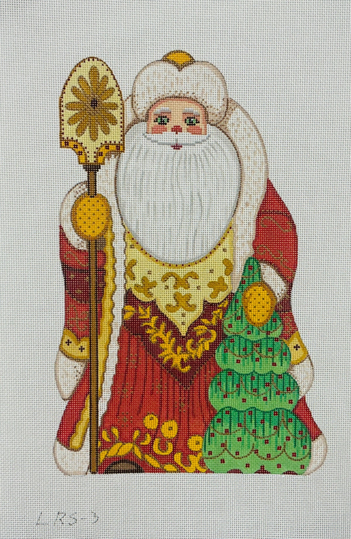 LSR-3 Russian Santa with Tree