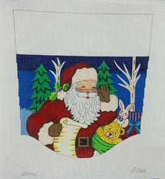 SCF131 Santa with List Cuff