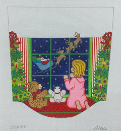 SCF155 Girl Looking Out Window Cuff