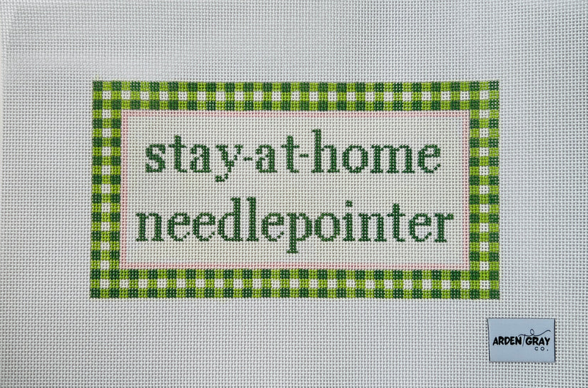 AGC Stay At Home Needlepointer, Gingham