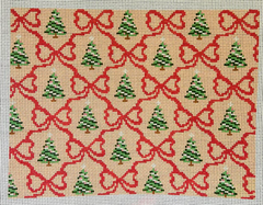 AGCHBTT Holiday Bows and Trees Tray 
