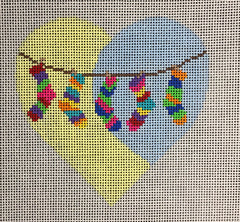 AH-01 Down Syndrome Awareness Heart