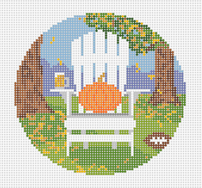 AOK-347 Fall Adirondack Chair