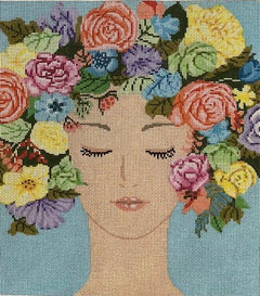 ASIT078 Floral Face