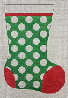 ASIT095XXL Green/White Dots