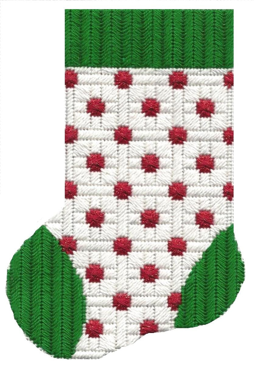 ASIT100 Mini sock red dot