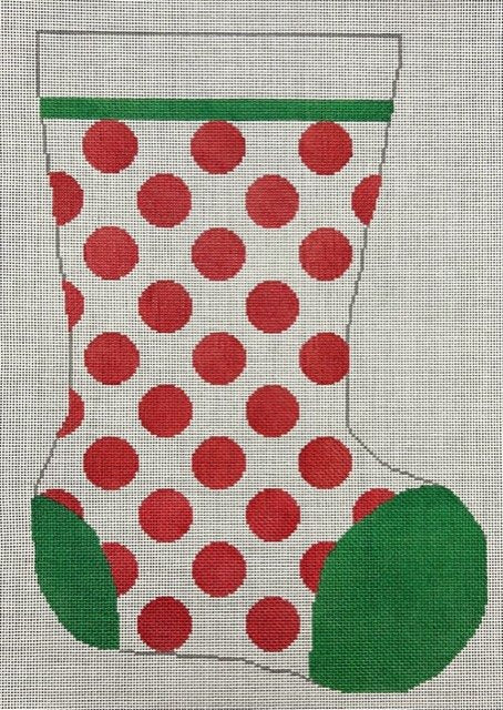 ASIT100XXL Red/White Dot