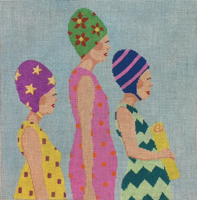 ASIT178-13 Bathing Ladies