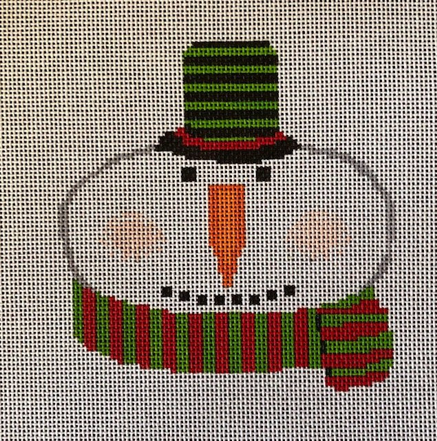 ASIT250 Snowman red green stripe