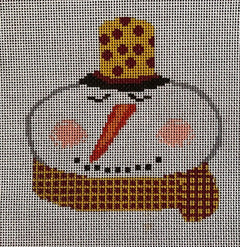 ASIT252 Snowman cardinal gold