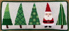 ASIT260SG Tree Pillow with Santa Stitch Guide