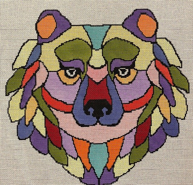 ASIT276SG Colorful Bear Stitch Guide