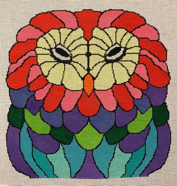ASIT277 Colorful Owl