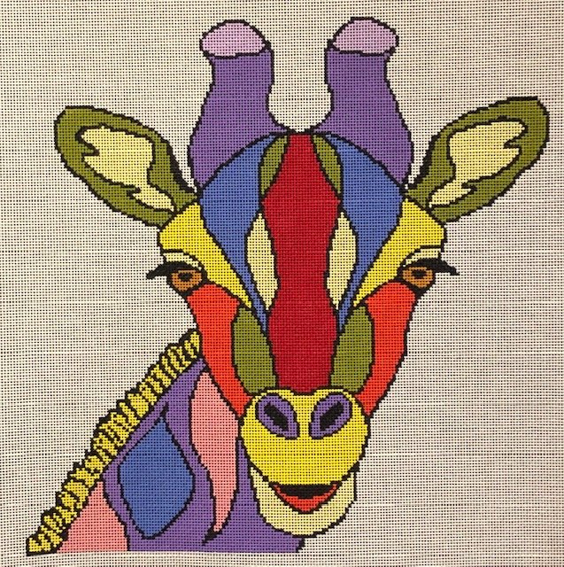 ASIT278SG Colorful Giraffe Stitch Guide