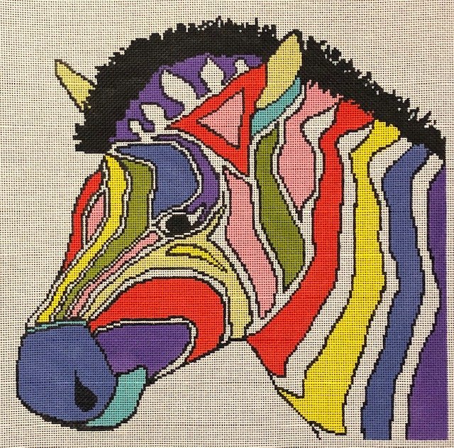 ASIT279 Colorful Zebra