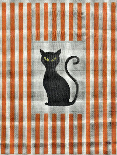 ASIT297 Black Cat Stripe