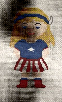 ASIT348 Captain America Girl