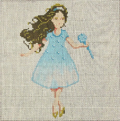 ASIT425 Girl in a Blue Dress