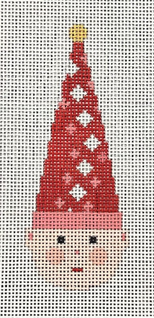 ASIT533 Elf Orn red pink diamond