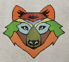 ASIT536 Colorful Wolf