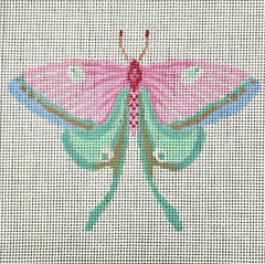 ASIT555 Pink & Blue Butterfly