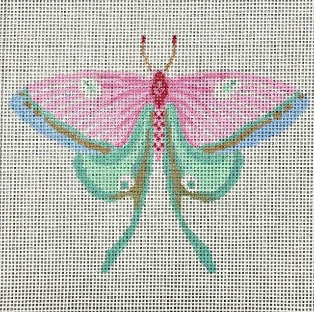 ASIT555 Pink & Blue Butterfly