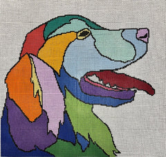 ASIT561 Colorful Dog