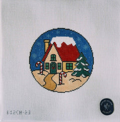 B12-CH-23_AED Christmas Cottage Round
