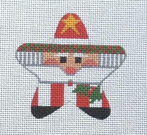 CH-257 Holly Santa Star