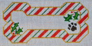 BP-02-13M Candy Cane Bone Ornament on 13M