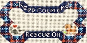 BP-35 Keep Calm Dog Bone