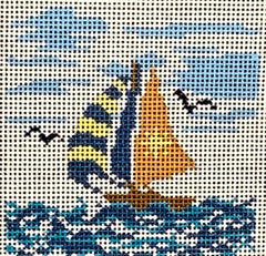 BP-40-13M Sailboat on 13 Mesh